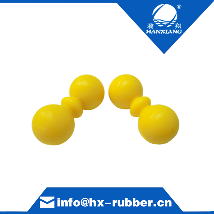 asian supply wrist rubber ball and peanut rubber solid ball Trigger Point peanut ball
