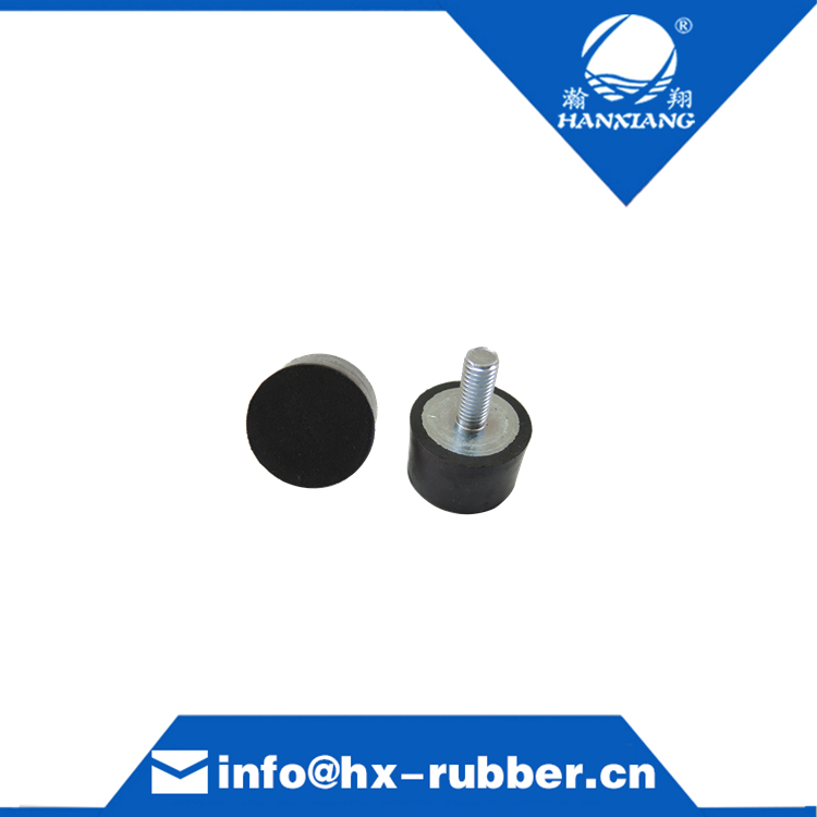 rubber vibration damper for machine